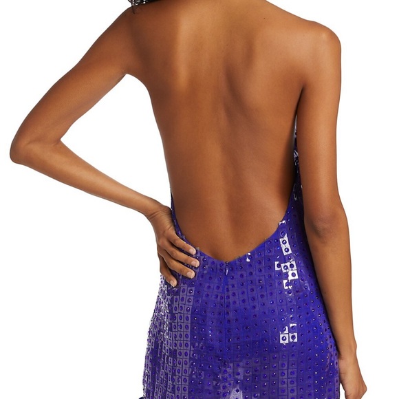 NWT $1290 Raisa Vanessa
Sequin Halter Minidress - Picture 5 of 16